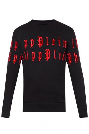 Logo-embroidered sweatshirt, zdjęcie 1 Logo-embroidered sweatshirt od Philipp Plein